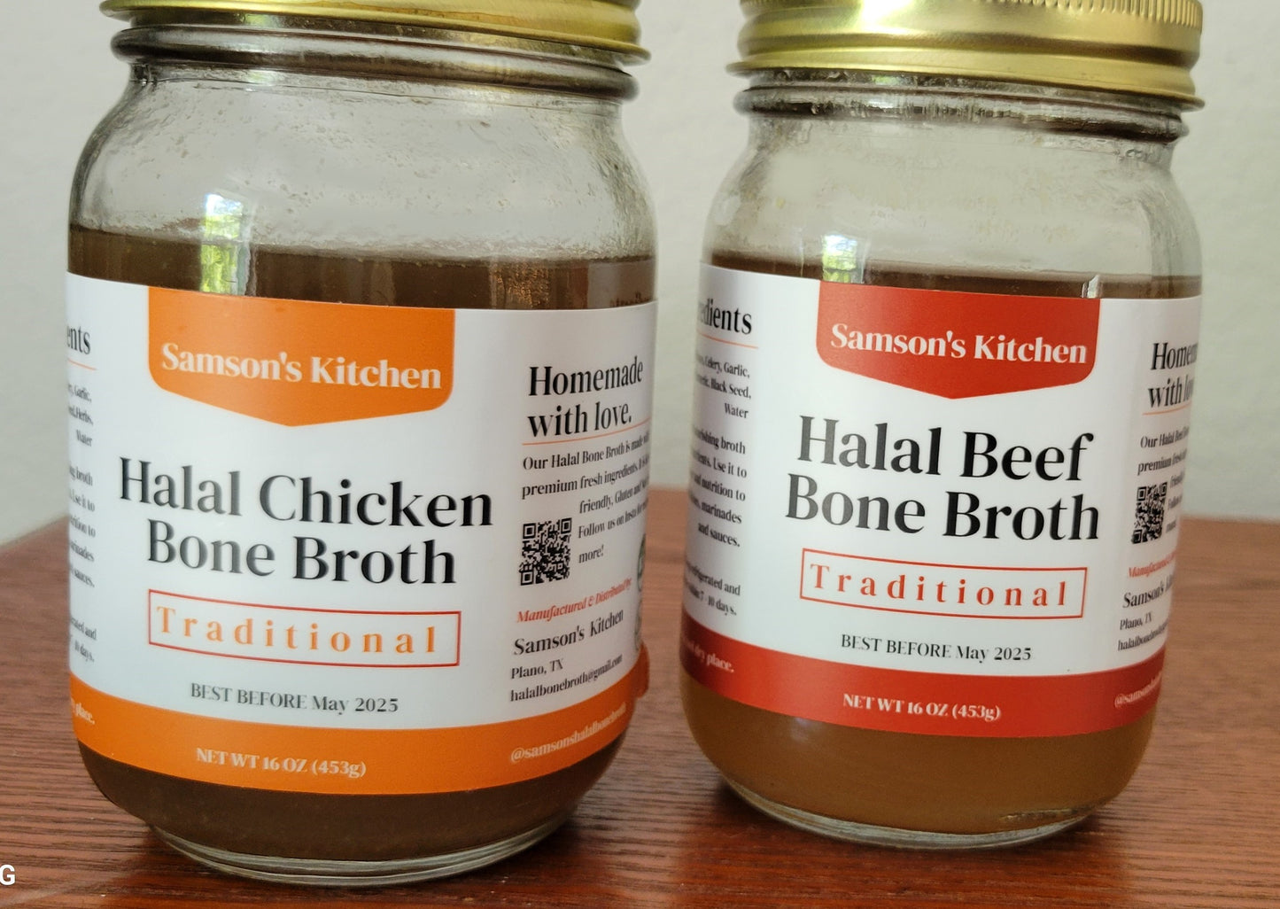 Halal Chicken Bone Broth